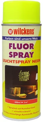 Produktbild von Wilckens Fluor Spray Gelb Leuchtspray Neon 0,4l 16112100140