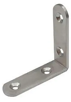 Produktbild von Edelstahl Winkelverbinder Lochwinkel Verbinder Holzverbinder Halter 4-05 65x65x19mm