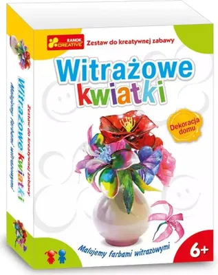 Produktbild von Ranok-Creative Glasmalerei-Blumen – Kreativset für Kinder