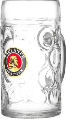 Obrázok produktu pre Ritzenhoff & Breker Paulaner pivný pohár, pivný pohár, pivný pohár, stein, sklo, sklo, 1 L, 684766