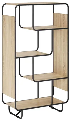 Image de Buffet haut Chêne Sonoma 80 x 37,5 x 144 cm Bois d'ingénierie