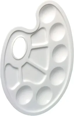Productafbeelding van Mengpallet met Greepopening - 23,5 x 17 cm, Wit