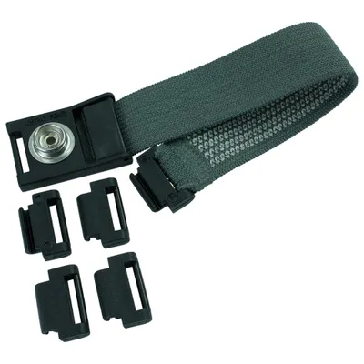 Obrázek produktu pro WETEC pásek na zápěstí, ESD, šedý, 10 mm (uzemňovací pásek na zápěstí)