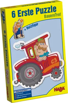 Produktbild von HABA Erste Puzzle - Bauernhof