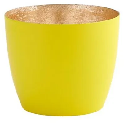 Produktbild von Gift Company Windlicht Madras Gelb Gold