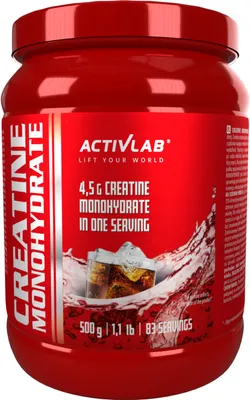Produktbild von Activlab Creatine Monohydrate 500g Kreatin-Monohydrat - Cola