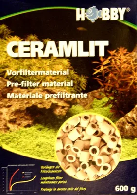 Produktbild von 600 g Ceramlit, Tonröhrchen für Außenfilter, Filtermaterial, Aquarium, Vorfilterung, Außenfilter