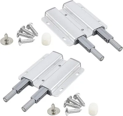 Produktbild von Famanu Drückdeuropener mit Magnet für Schranktüren und Schubladen, 2 Stück