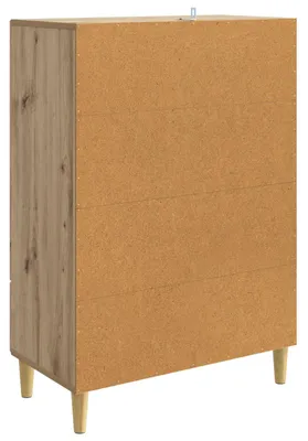 Obrázok produktu pre vidaXL Komoda Artisan – dub 66 x 34,5 x 95 cm drevotrieska