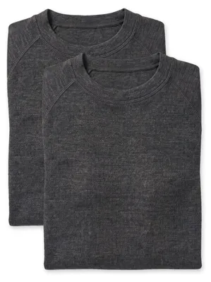 Produktbild von Black Snake Thermounterhemd Herren langarm 2er Pack - XL - Anthrazit Melange, KI-generiertes Bild