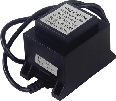 Image de Convertisseur de LEDs Transformateur d'alimentation AC110V Extérieur IP68 Etanche Régulateur de Lumière pour Eclairage Extérieur Bandes LEDs