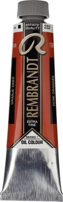 Zdjęcie produktu dla Tuba farby olejnej Rembrandt 40 ml Orange Ochre 232