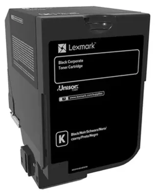 Zdjęcie produktu dla Lexmark 74C20KE, Czarny, 1 szt.