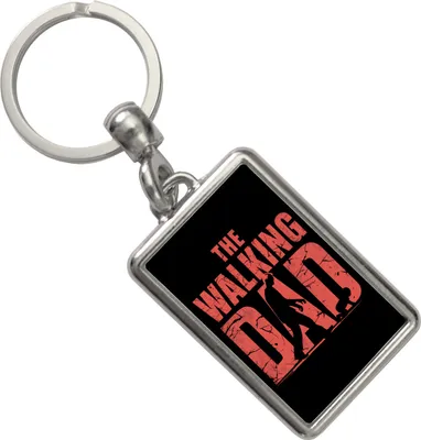 Produktbild von The Walking Dad Schlüsselanhänger mit Spruch für Väter