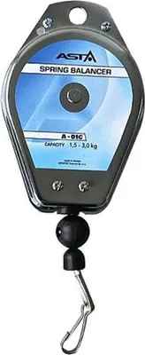 Immagine prodotto di Bilanciatore a molla 1,5–3 kg con supporto per utensili retrattile, sospeso con raccordi, retrattile bilance a molla supporto, spring balancer, Asta