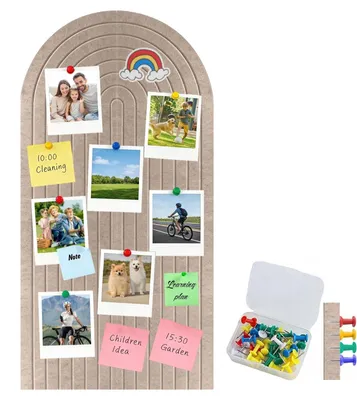 Produktbild von Filz Pinnwand selbstklebend 120 x 60 cm für Zuhause, Büro und Schule