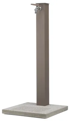 Immagine prodotto di Fontana da Giardino con Rubinetto e Base in Cemento Belfer 42/QBM Tortora