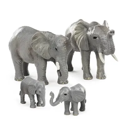 Image de Terra - Famille d'éléphants d'Afrique Figurines animales