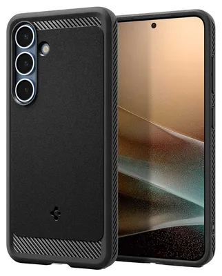 Produktbild von Spigen Rugged Armor, Cover, Samsung, Galaxy S25 Plus, 17 cm (6.7"), Schwarz