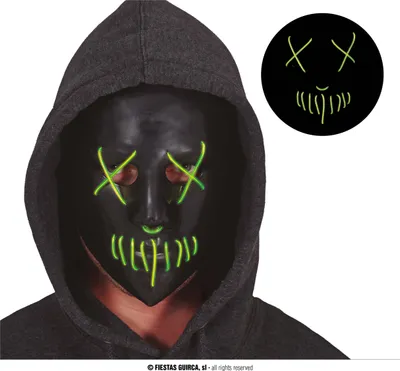Immagine prodotto di Guirca Maschera con luce Taglia unica