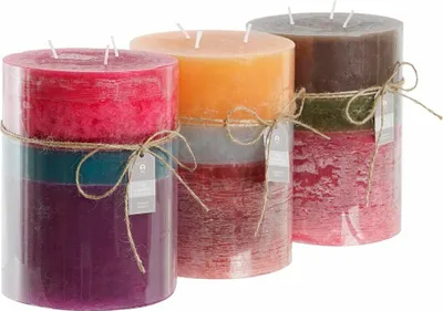 Image de Bougie DKD Home Decor (3) (3 pièces)