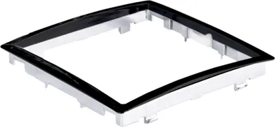 Produktbild von Zierring schwarz für Glasrahmen Serie QUADRA