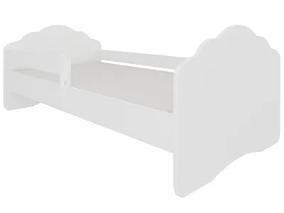 Produktbild von nabbi Kinderbett mit Matratze Camos B 80x160 cm - weiß
