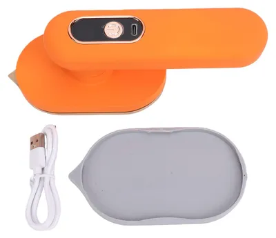 Mini-Reisbügeleisen, kabellos, klappbar, 3 Stufen bis 200 °C, 1200 mAh, 40 Min.