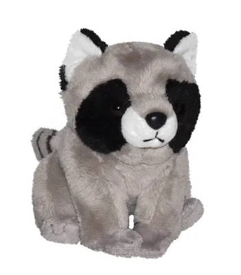 Produktbild von kuscheliger Waschbär junior 13 cm Plüsch grau/schwarz