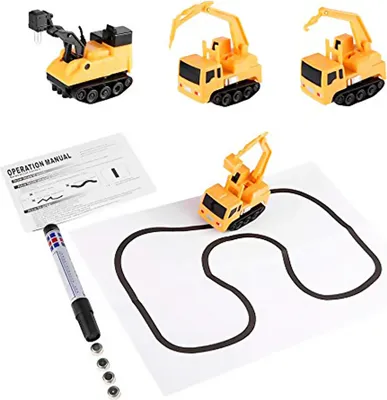 Immagine prodotto di Penna di plastica Induttivo Automatico Auto Cognizione Strada Seguire Linea Si Disegna Giocattoli per bambini