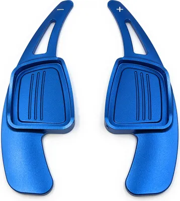 Produktbild von Onwomania Schaltwippen Dsg Shift Paddle für A5 S5  SQ5, RS6, A3, S4, A4, S4, Q7, S6, A4, S3, Q2, TT, TTS 2016-2018 Blau