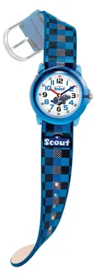 Produktbild von Scout Kinder Uhr Lernuhr Crystal - Rennauto Jungenuhr 280305015
