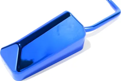 Image de Adaptateur bleu de type F1 pour rétroviseur Spiegel, filetage M8, compatible avec Yamaha Aerox 50 Cat à partir de 2003