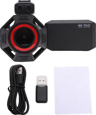 Immagine prodotto di fotocamera digitale 4K per fotografia, display a colori da 3 pollici, autofocus, WLAN, vlogging con zoom 50x, videocamera, nero