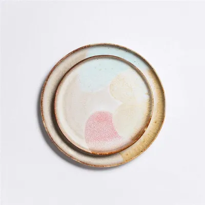 Produktbild von Teller mit farbiger Pastellglasur 27,5cm
