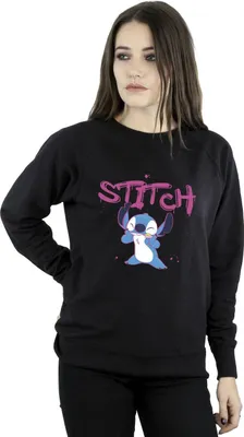 Produktbild von Disney - Sweatshirt für Damen BI22564 (M) (Schwarz)