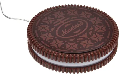 Productafbeelding van USB-drankverwarmer in de vorm van een koekje