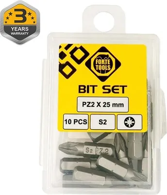Immagine prodotto di Bit Per Cacciavite Pz2X25Mm 10Pz