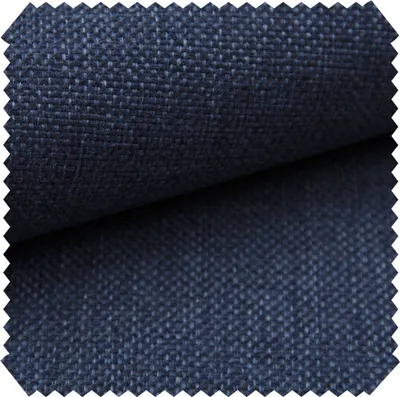 Produktbild von novely® MUDAU - Grob Gewebter Polsterstoff - Melierter Möbelstoff mit Flachgewebe - Pflegeleichte Meterware 1lfm - Farbe: 19 Navy Dunkelblau