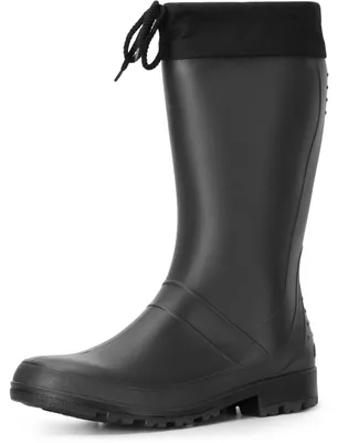 Produktbild von Ladeheid Damen und Herren PVC Gummistiefel LA-958 (Schwarz, 42 EU)