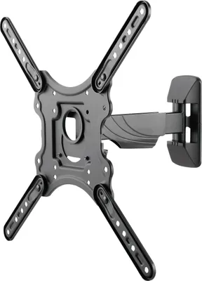 Produktbild von TV-muurbeugel für 23-75 Zoll, kantel- und drehbar, max. 35 kg, VESA-400x400, schwarz, inkl. Montagezubehör