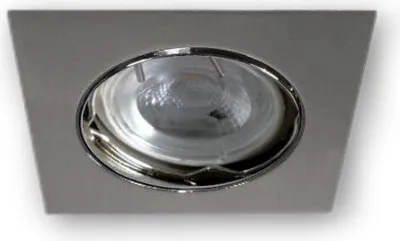Produktbild von C-Light LED Einbaustrahler 12V 3W MR11 warmweiss Eckig chrom glänzend