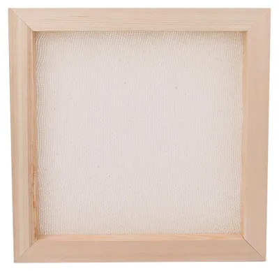 Image de Cadre à broder en bois, cadre carré pour point de croix, matériel de couture pour la broderie à la main