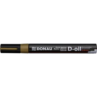 Obrázek produktu pro Lakový popisovač Donau - hrot 2,8 mm, zlatý