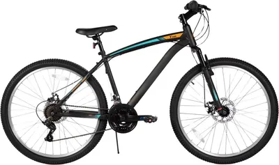 Produktbild von Mountainbike 26 Zoll – 18 Gang Schaltung, Stahlrahmen, Federgabel, Scheibenbremsen – Orange