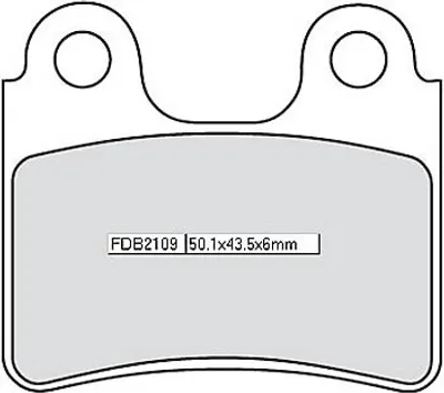Obrázek produktu pro FERODO Brzdové destičky FDB 2109 Platinum