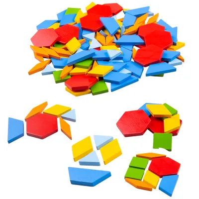 Obrázok produktu pre Bigjigs Toys Drevená farebná mozaika