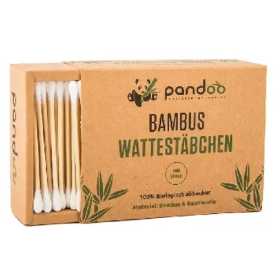 Immagine prodotto di pandoo POBCS01 pandoo Wattestäbchen, 200 St.