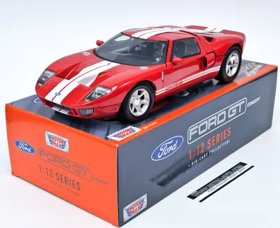 Image de Ford GT Concept Gulf rouge MOTORMAX 1:12