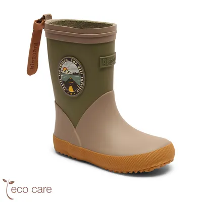 Produktbild von Bisgaard Fashion II Jungen Gummistiefel Grau/Grün (Green), 92016-999-30